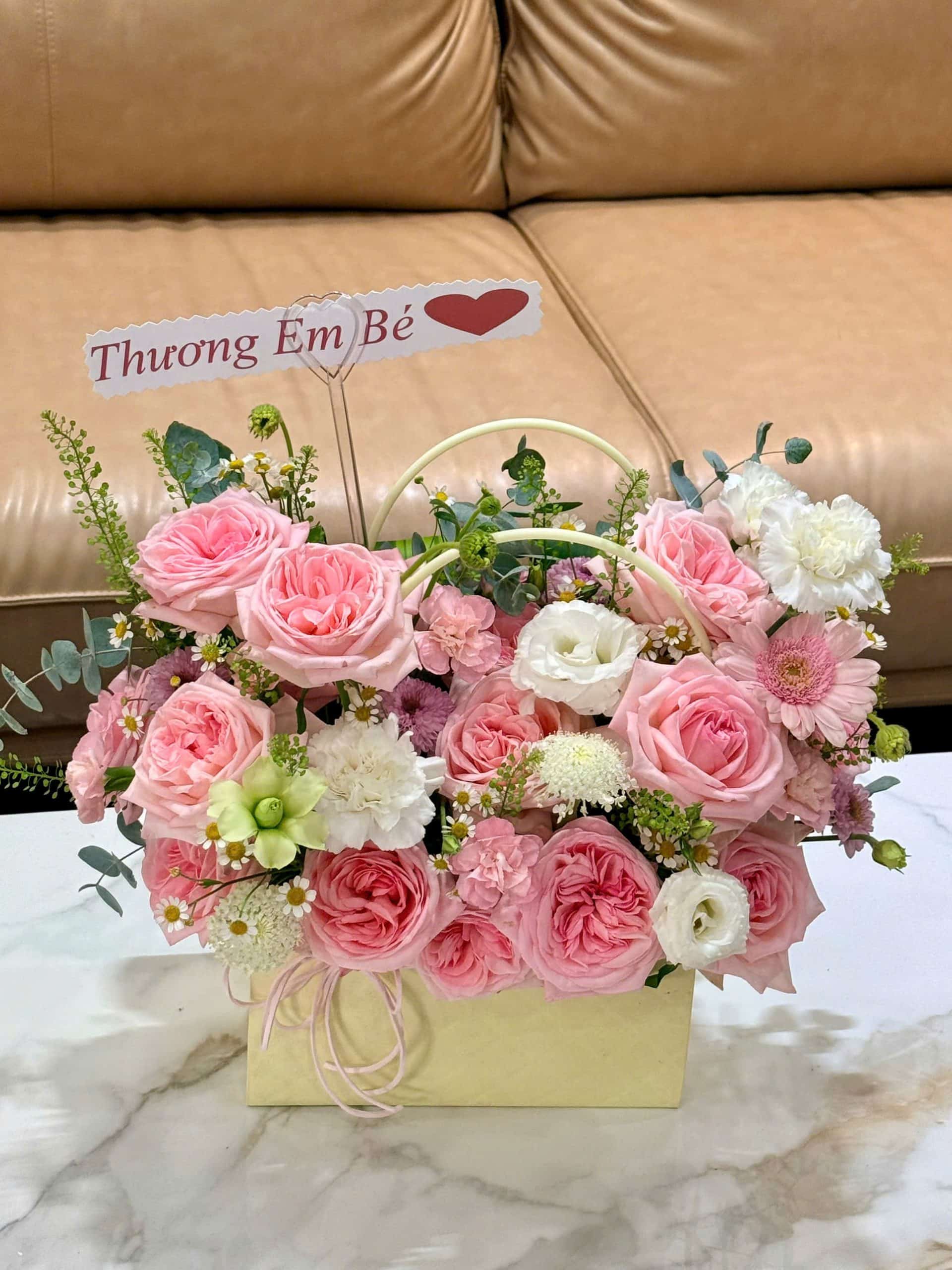 Lẵng hoa